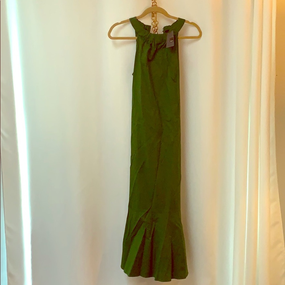 NWT Tulip Flare Kelly Green Dress